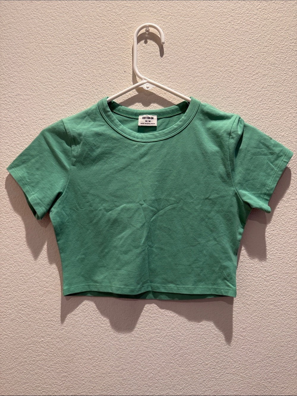 Cotton On Green Crop Tee